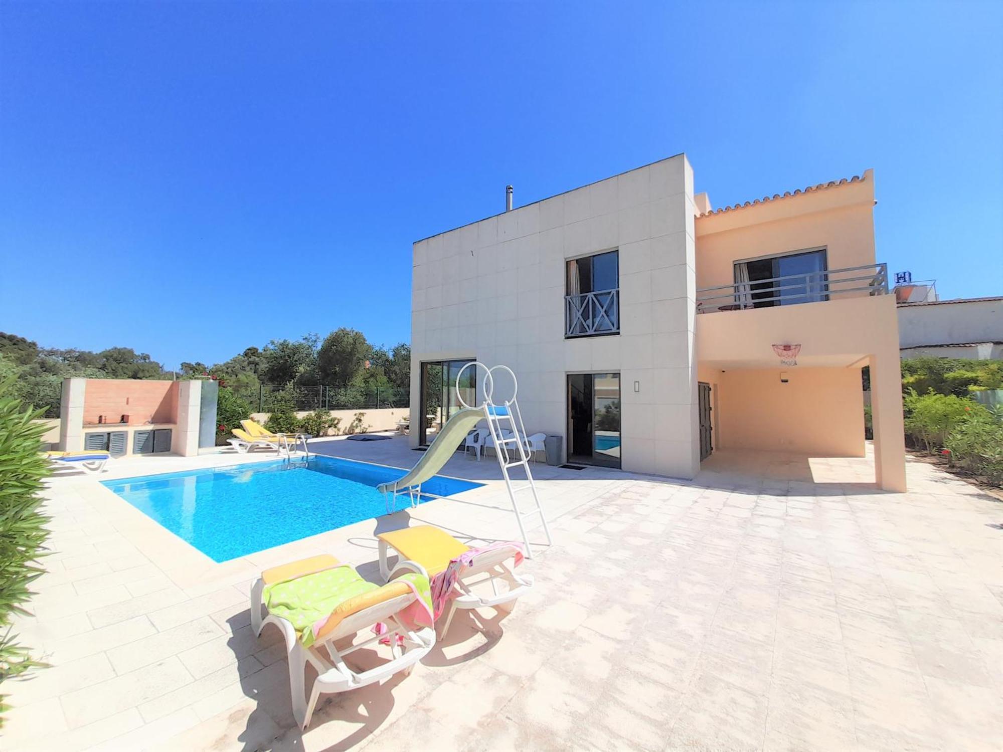 Villa Paula With Private Pool Close To The Beach And Strip Albufeira Exteriör bild